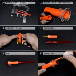 Worker Cheetah 2.0 Short Dart Blaster 200FPS! 8 Worker Cheetah 2.0 Short Dart Blaster 200FPS! -Out Of Darts 7 3