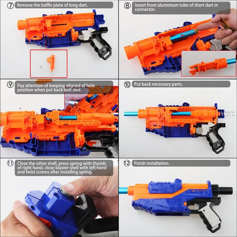 Worker Short Dart Kit For Nerf Delta Trooper Blaster CLOSEOUT 4 Worker Short Dart Kit For Nerf Delta Trooper Blaster CLOSEOUT - Image 4