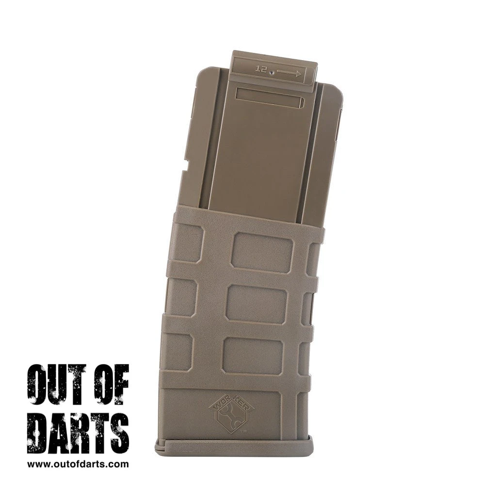 Worker Nerf 12 Round Full-Length Magazine 7 Worker Nerf 12 Round Full-Length Magazine - Image 7