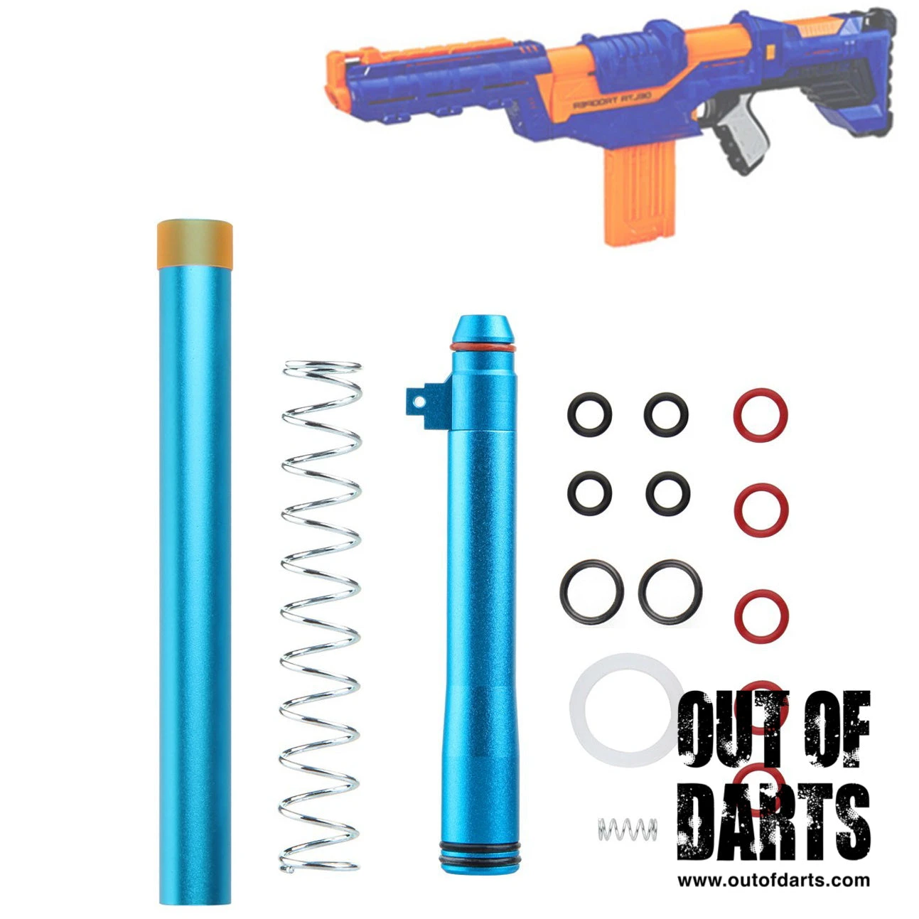 Worker Short Dart Tube Kit For Delta Trooper CLOSEOUT 1 Worker Short Dart Tube Kit For Delta Trooper CLOSEOUT