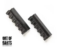 Little Rocket Rail Adapters (Nerf N-Strike/Rival To Picatinny) 6 Little Rocket Rail Adapters (Nerf N-Strike/Rival To Picatinny) -Out Of Darts OUTOFDARTS NERF StandardNerfRail Raised 3DPRINTED 3