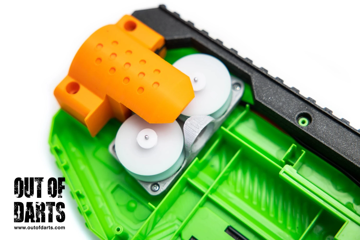 Adventure Force Spectrum Top Rail And Front Muzzle Set 1 Adventure Force Spectrum Top Rail And Front Muzzle Set