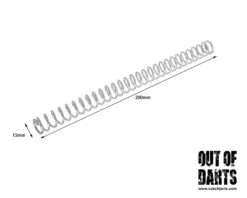 Worker 1.4 Low Power Spring For Prophecy-R/Nexus Pro Blaster -Out Of Darts OUTOFDARTS WORKER SPRING W0541 NERF NEXUS PROPHECY. 9 BW 2