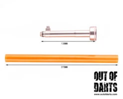 Worker Short Dart Upgrade Tube Kit For Longshot CS-12 (Multiple Length Options) CLOSEOUT -Out Of Darts OUTOFDARTS WORKER W0275 MISC LONGSHOT SHORT TUBE KIT 3 RIGHT