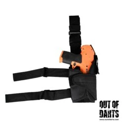 Worker Adjustable Drop-Leg Holster (for Nightingale And Other Blasters) -Out Of Darts OUTOFDARTS WORKER NIGHTINGALE HOLSTER 3W GB 012 7 2