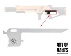 Worker Alloy Release Trigger Kit (Swift) CLOSEOUT -Out Of Darts OUTOFDARTS WORKER SWIFT UPGRADE TRIGGER METAL W0562 SILVER jpg