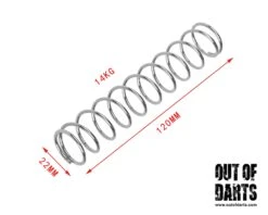 Worker Upgrade 14KG Spring For JUPITERXIX-1000 CLOSEOUT -Out Of Darts OUTOFDARTS WORKER W0417 SPRING NERF JUPITERXIX 7