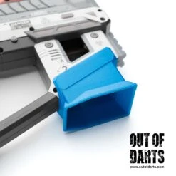 Fury X Flared Magwell -Out Of Darts Out of Darts 3D Preinted Magwell Fury X Flared Magwell installed detail