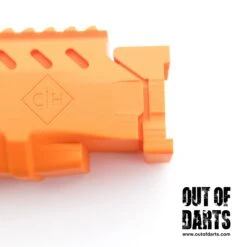 Chance Piston Pump Decorative Barrel Shroud 11 Chance Piston Pump Decorative Barrel Shroud -Out Of Darts Out of Darts 3D Printed External Mods Chance Piston Pump Decorative Barrel Shroud rear