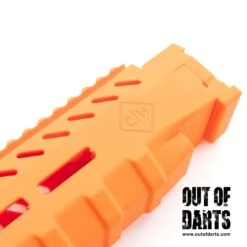 Chance Piston Pump Decorative Barrel Shroud 12 Chance Piston Pump Decorative Barrel Shroud -Out Of Darts Out of Darts 3D Printed External Mods Chance Piston Pump Decorative Barrel Shroud rear detail