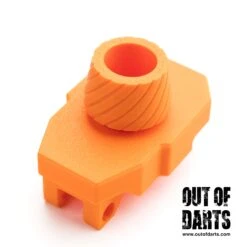 RedCowl Fury X Barrel Collet -Out Of Darts Out of Darts 3D Printed External Parts RedCowl Fury X Barrel Collet assembled detail