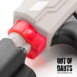 Adventure Force Nexus Pro Buffer Tube Sling Mount -Out Of Darts Out of Darts 3D Printed Parts Buffer Tube Sling Point For Nexus Pro installed detail