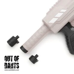 Adventure Force Nexus Pro + Max Stryker FPS Tuning Cap (3 Choices) 12 Adventure Force Nexus Pro + Max Stryker FPS Tuning Cap (3 Choices) -Out Of Darts Out of Darts 3D Printed Parts FPS Tuning Caps For Nexus Pro Max Stryker installed