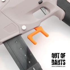 Kunlun Dual Mag Release -Out Of Darts Out of Darts 3D Printed Parts Kunlun Dual Mag Release installed in blaster withmag
