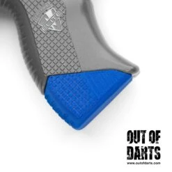 Stryfe Heel (+2 Comfort) -Out Of Darts Out of Darts 3D Printed Parts Nerf Stryfe Heel Grip Extension Without Sling Point installed on blaster