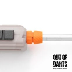 RedCowl Nexus Pro Barrel Collet -Out Of Darts Out of Darts 3D Printed Parts RedCowl Nexus Pro Barrel Collet installed
