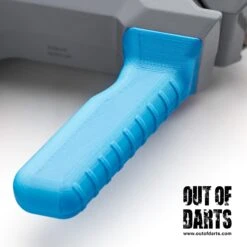 Nerf Rival Perses Slim Foregrip 7 Nerf Rival Perses Slim Foregrip -Out Of Darts Out of Darts 3D Printed Parts Slim Foregrip For Nerf Rival Perses installed detail