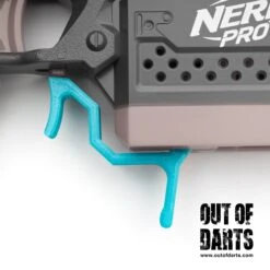 Stryfe X Dual Mag Release -Out Of Darts Out of Darts 3D Printed Parts Stryfe X Dual Mag Release installed in blaster