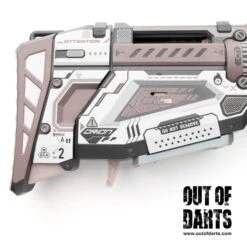 RedCowl Pro Longshot Flared Magwell Adapter 8 RedCowl Pro Longshot Flared Magwell Adapter -Out Of Darts Out of Darts 3D Printed Parts X Shot Skins Pro Longshot Flared Magwell Adapter By RedCowl installed