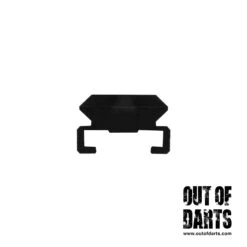 Worker Picatinny Rail Mount (Multiple Sizes & Colors) -Out Of Darts Out of Darts Barrels Rails Worker Picatinny Rail Mount Adapter For Nerf N Strike Rails Silhouette detail