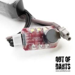 LiPo Voltage Alarm MINI-size Buzzer Only- For Safe Operation (Balance Port Connector) 7 LiPo Voltage Alarm MINI-size Buzzer Only- For Safe Operation (Balance Port Connector) -Out Of Darts Out of Darts Batteries Chargers Mini LiPo Voltage Alarm on battery detail