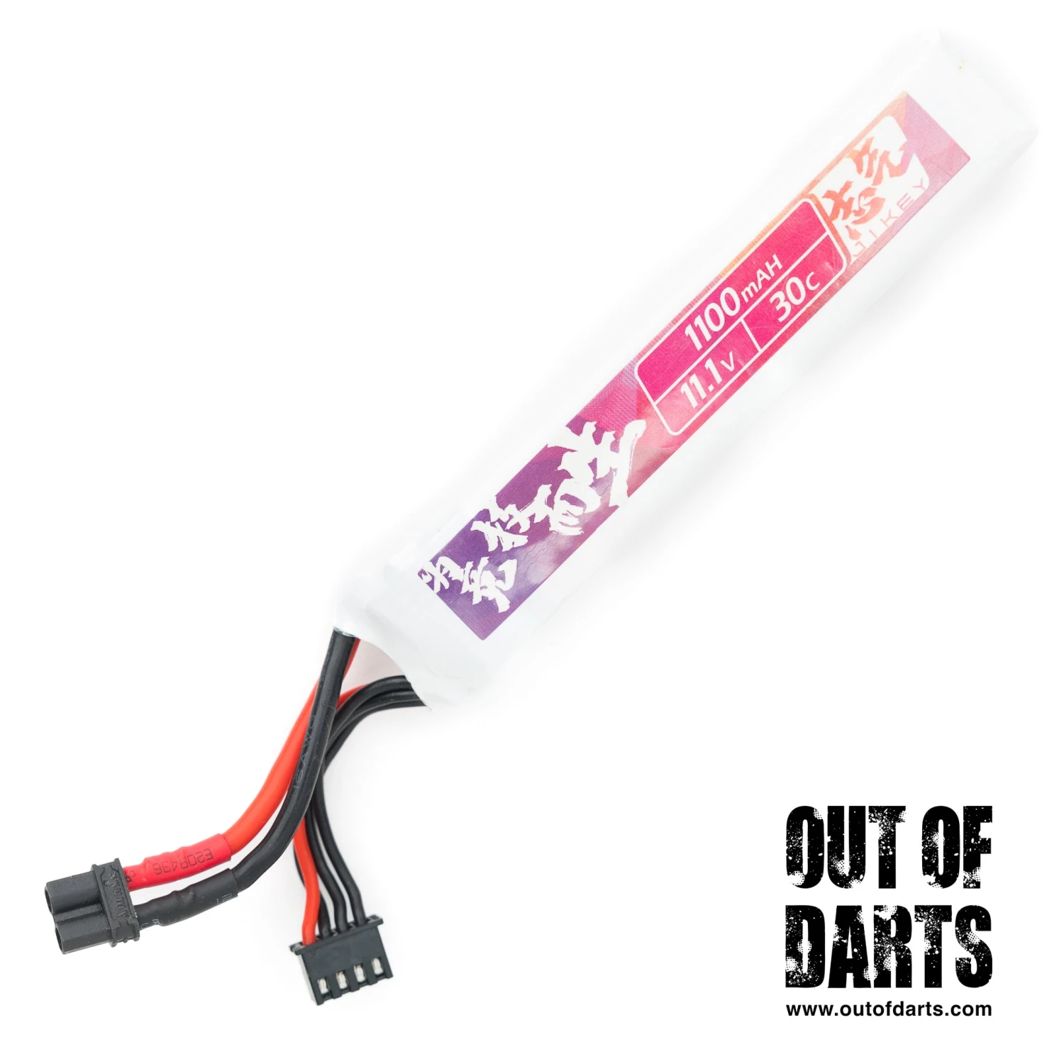 JIKEY 1100mAh 3S 30C LiPo Slim (XT30) 3 JIKEY 1100mAh 3S 30C LiPo Slim (XT30) - Image 3