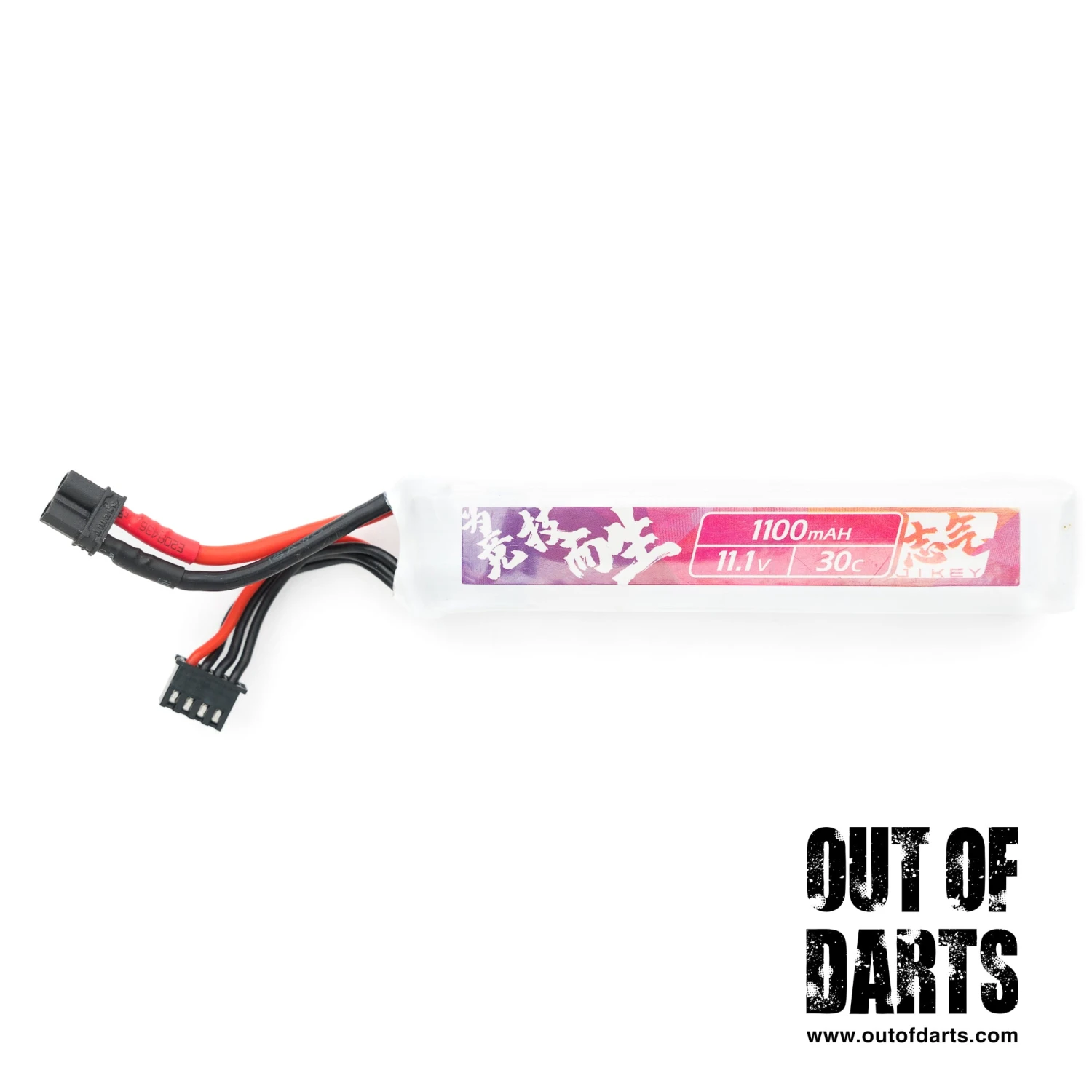 JIKEY 1100mAh 3S 30C LiPo Slim (XT30) 1 JIKEY 1100mAh 3S 30C LiPo Slim (XT30)