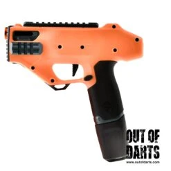 Worker Nightingale 2.0 Blaster -Out Of Darts Out of Darts Blasters Flywheelers Worker Nightingale 2.0 Semi Auto OOD Exclusive Orange b23b0b2d d35d 4b45 8b2a 074f7efadf8c