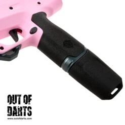 Worker Nightingale 2.0 Blaster -Out Of Darts Out of Darts Blasters Flywheelers Worker Nightingale 2.0 grip detail