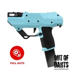 Worker Nightingale Blaster FULL-AUTO 23 Worker Nightingale Blaster FULL-AUTO -Out Of Darts Out of Darts Blasters Shells Worker Nightingale Full Auto Blaster Teal Black