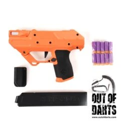 Worker Nightingale Blaster SEMI-AUTO 16 Worker Nightingale Blaster SEMI-AUTO -Out Of Darts Out of Darts Blasters Shells Worker Nightingale Semi Auto Blaster included parts