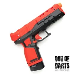 ZWQ S200S Viper Blaster -Out Of Darts Out of Darts Blasters Shells ZWQ S200S Viper Blaster Red Black angled 8a881f1d 832c 4968 a9db c555d58e6a81