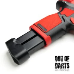 ZWQ S200S Viper Blaster -Out Of Darts Out of Darts Blasters Shells ZWQ S200S Viper Blaster Red Black included mag detail