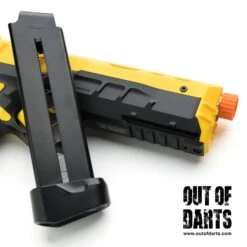 ZWQ S200S Viper Blaster -Out Of Darts Out of Darts Blasters Shells ZWQ S200S Viper Blaster Yellow Black detail