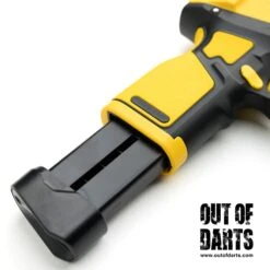 ZWQ S200S Viper Blaster -Out Of Darts Out of Darts Blasters Shells ZWQ S200S Viper Blaster Yellow Black included mag detail