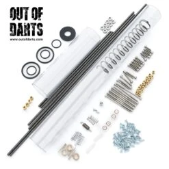 Sillybutts Breacher 3D Parts + Hardware Kit BETA 22 Sillybutts Breacher 3D Parts + Hardware Kit BETA -Out Of Darts Out of Darts Blasters Springer Sillybutts Breacher Shell Fed Shotgun Blaster Parts hardware kit parts knolled