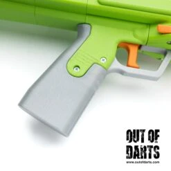 Sillybutts Breacher 3D Parts + Hardware Kit BETA 33 Sillybutts Breacher 3D Parts + Hardware Kit BETA -Out Of Darts Out of Darts Blasters Springer Sillybutts Breacher Shell Fed Shotgun Blaster assembled trigger grip detail