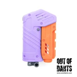 Dart Zone Max Solo Single-Shot Blaster 14 Dart Zone Max Solo Single-Shot Blaster -Out Of Darts Out of Darts Blasters Springers Dart Zone Max Solo Pro Single Shot Blaster Purple collaped barrel