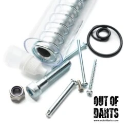 Mighty Shrub SMILEY 3D Parts + Hardware Kit 13 Mighty Shrub SMILEY 3D Parts + Hardware Kit -Out Of Darts Out of Darts Blasters Springers Mighty Shrub SMILEY Hardware Kit included hardware parts detail