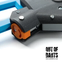 Mighty Shrub SMILEY 3D Parts + Hardware Kit 19 Mighty Shrub SMILEY 3D Parts + Hardware Kit -Out Of Darts Out of Darts Blasters Springers Mighty Shrub SMILEY HardwareKit fully assembled QR spring guide detail