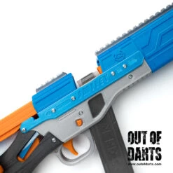 Mighty Shrub SMILEY 3D Parts + Hardware Kit 17 Mighty Shrub SMILEY 3D Parts + Hardware Kit -Out Of Darts Out of Darts Blasters Springers Mighty Shrub SMILEY HardwareKit fully assembled mag loaded detail