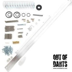 Sillybutts Battle Axe Hardware Kit 9 Sillybutts Battle Axe Hardware Kit -Out Of Darts Out of Darts Blasters Springers Sillybutts Battle Axe Hardware Kit hardware knolled
