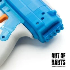 Sillybutts Battle Axe 3D Parts + Hardware Kit -Out Of Darts Out of Darts Blasters Springers Sillybutts Battle Axe picatinny back stock point detail