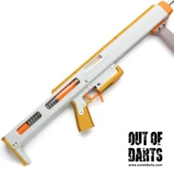 Sillybutts Excalibur 3D Parts + Hardware Kit -Out Of Darts Out of Darts Blasters Springers Sillybutts Excalibur assembled angled view 1