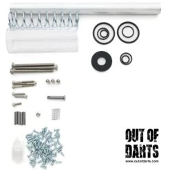 Sillybutts Foxbat Hardware Kit 8 Sillybutts Foxbat Hardware Kit -Out Of Darts Out of Darts Blasters Springers Sillybutts Foxbat Hardware Kit hardware parts knolled