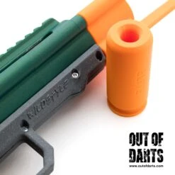 Sillybutts Wildstyle Silly Shell Pistol Hardware Kit -Out Of Darts Out of Darts Blasters Springers Sillybutts Wildstyle Silly Shell Pistol Blaster Hardware Kit assembled detail