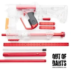 Worker Harrier Clear Edition Blaster 19 Worker Harrier Clear Edition Blaster -Out Of Darts Out of Darts Blasters Springers Worker Harrier Clear Transparent Edition Included parts