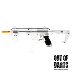 Worker Seagull Clear Edition CQB Blaster 20 Worker Seagull Clear Edition CQB Blaster -Out Of Darts Out of Darts Blasters Springers Worker Seagull Clear Edition CQB Blaster silver