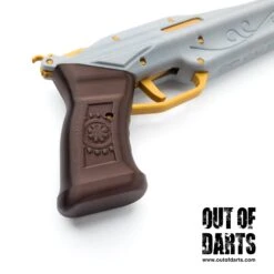 Leedle Dynamics Calypso 3D Parts + Hardware Kit 16 Leedle Dynamics Calypso 3D Parts + Hardware Kit -Out Of Darts Out of Darts Blasters Stringers Leedle Dynamics Calypso 3D Parts Hardware Kit assembled grip detail