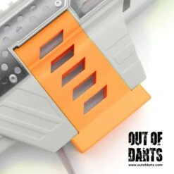 Stryker 2.0 Flared Magwell -Out Of Darts Out of Darts Dart Zone Max Stryker 2.0 Flared Magwell installed in blaster